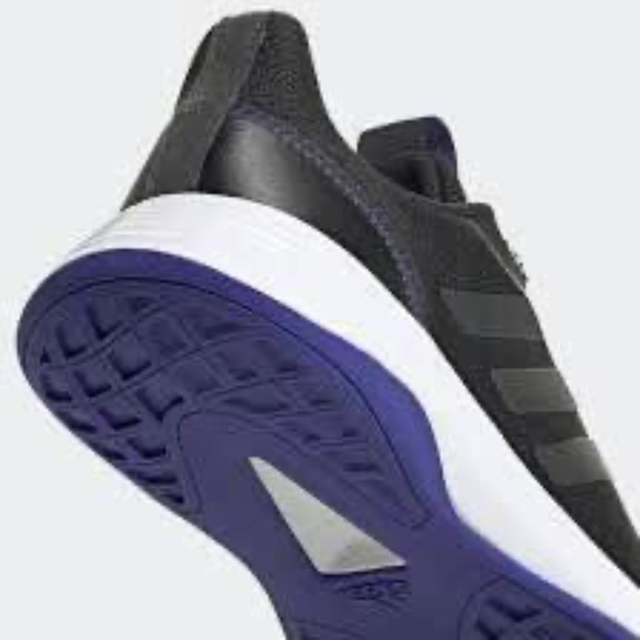 BRAND NEW women adidas qt racer sport running black shoes size US 6 / US 7 US 8 - Picture 4 of 7